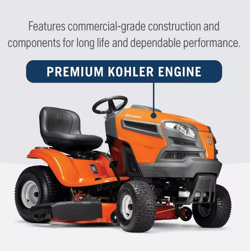 Husqvarna YTH24K54 54″ Lawn Tractor 24hp V-Twin Kohler Engine 960450079