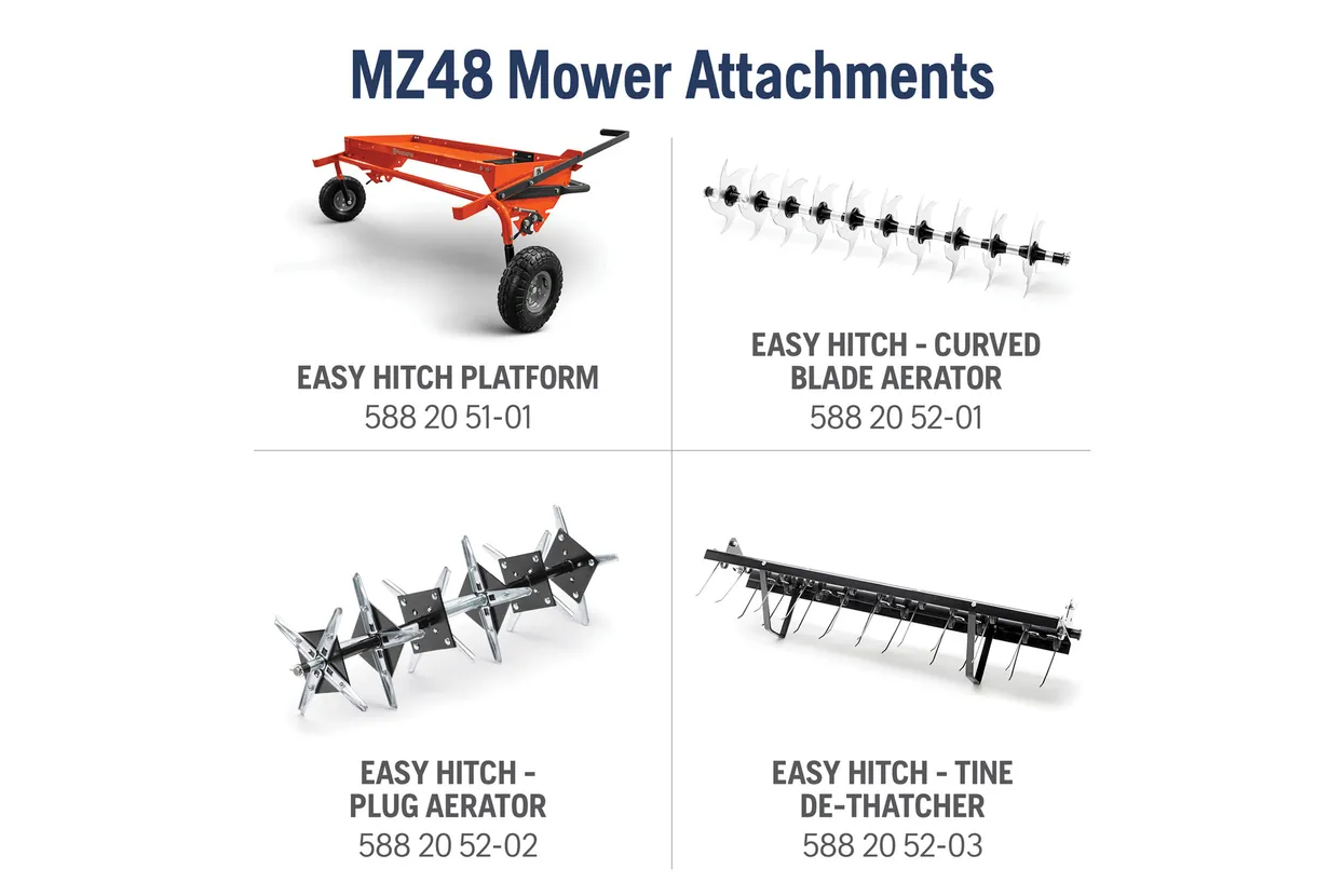 Husqvarna MZ48 48 inch 23HP (Kohler) Zero Turn Lawn Mower